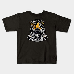 Brewing up Some Enchantment Kids T-Shirt
